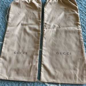 Gucci Tan Shoe Bags